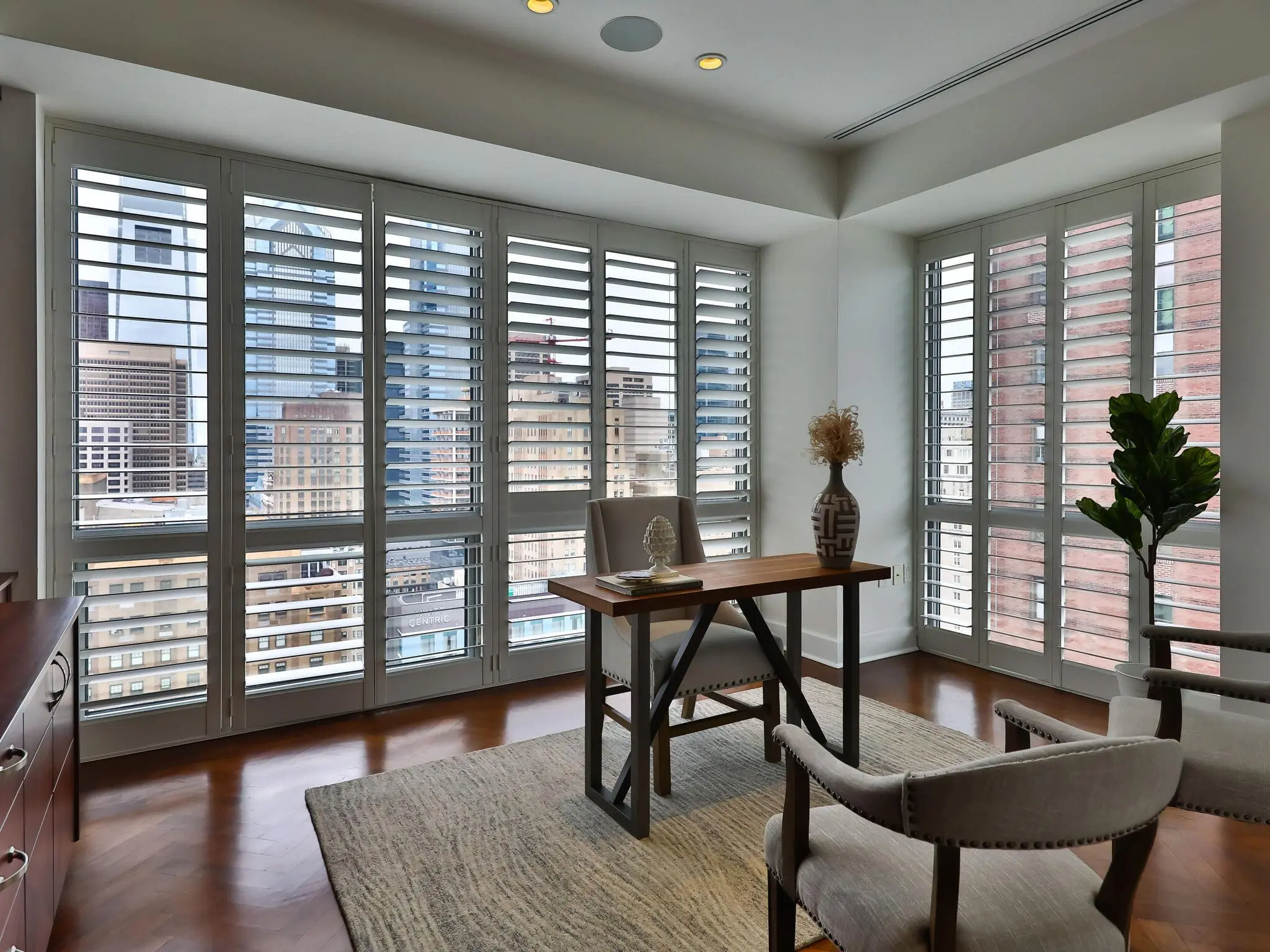 Interior view of 4116 square foot condo in Rittenhouse Square